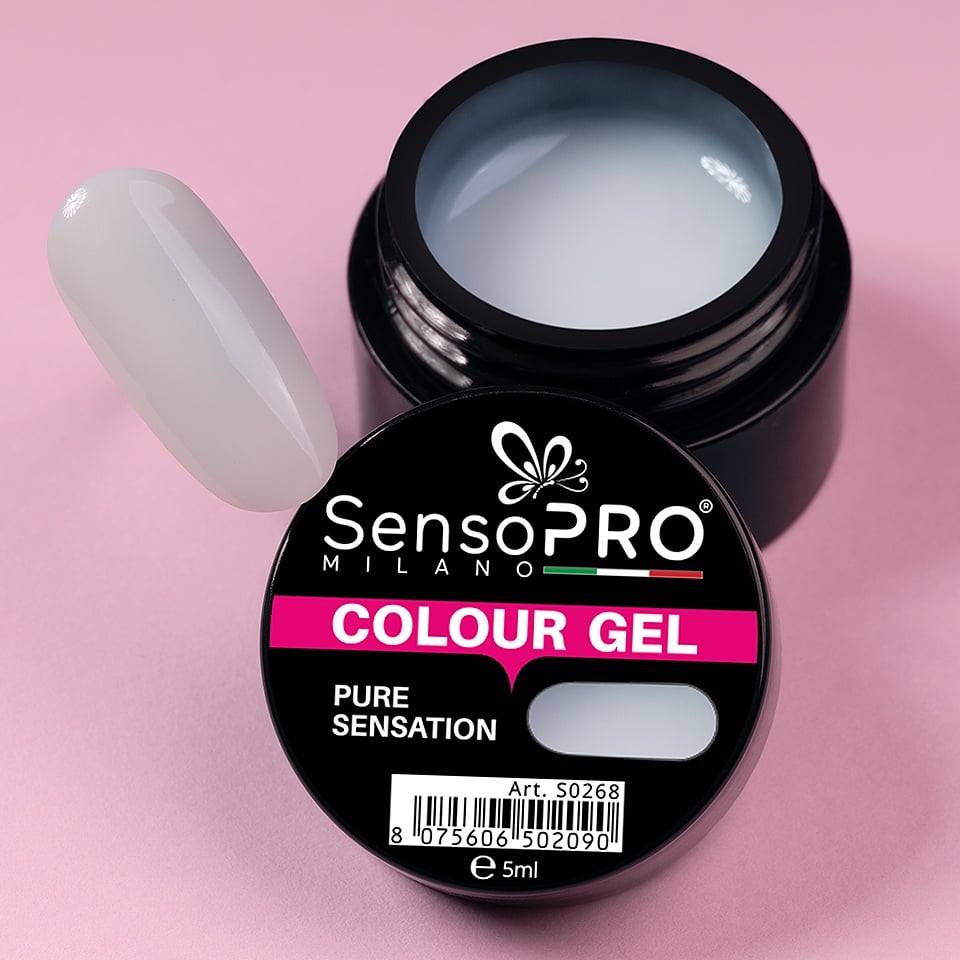 Gel UV Colorat Pure Sensation, SensoPRO Milano - 3 | YEO