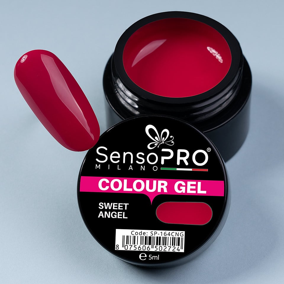 Gel UV Colorat Sweet Angel 5ml, SensoPRO Milano - 3 | YEO