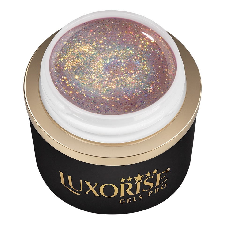 Gel UV Constructie Unghii RevoFlex LUXORISE 15ml, Glassy Galaxy - 2 | YEO