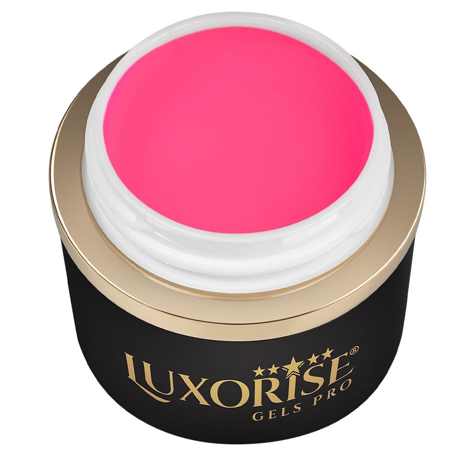 Gel UV Constructie Unghii RevoFlex Neon LUXORISE 15ml, Flamingo - 2 | YEO