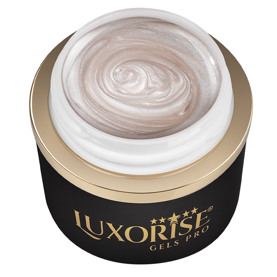 Gel UV Constructie Unghii RevoFlex Royal Pearls LUXORISE 15ml, Desert Aura - 2 | YEO