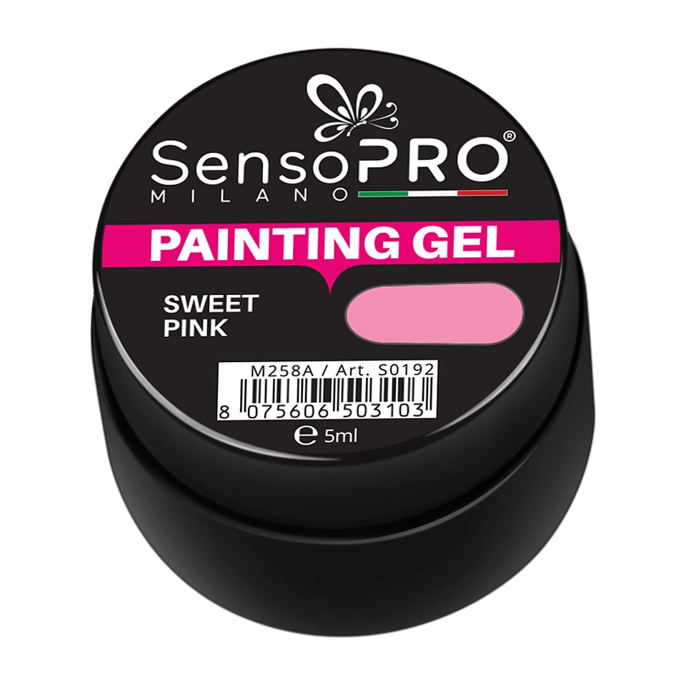 Gel UV Pictura Unghii Sweet Pink 5ml, SensoPRO Milano - 2 | YEO