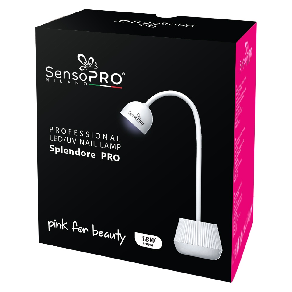 Lampa Unghii UV / LED Splendore PRO - SensoPRO Milano, White - 2 | YEO