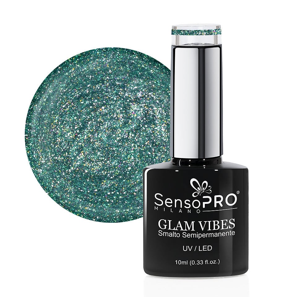 Oja Semipermanenta Glam Vibes SensoPRO Milano 10ml, Serendipity Glaze #25