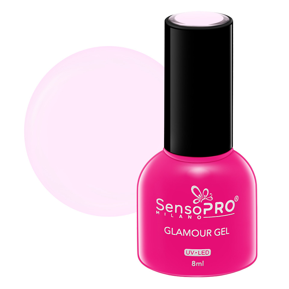 Oja Semipermanenta Glamour Gel SensoPRO Milano 8ml, Every Rose #59