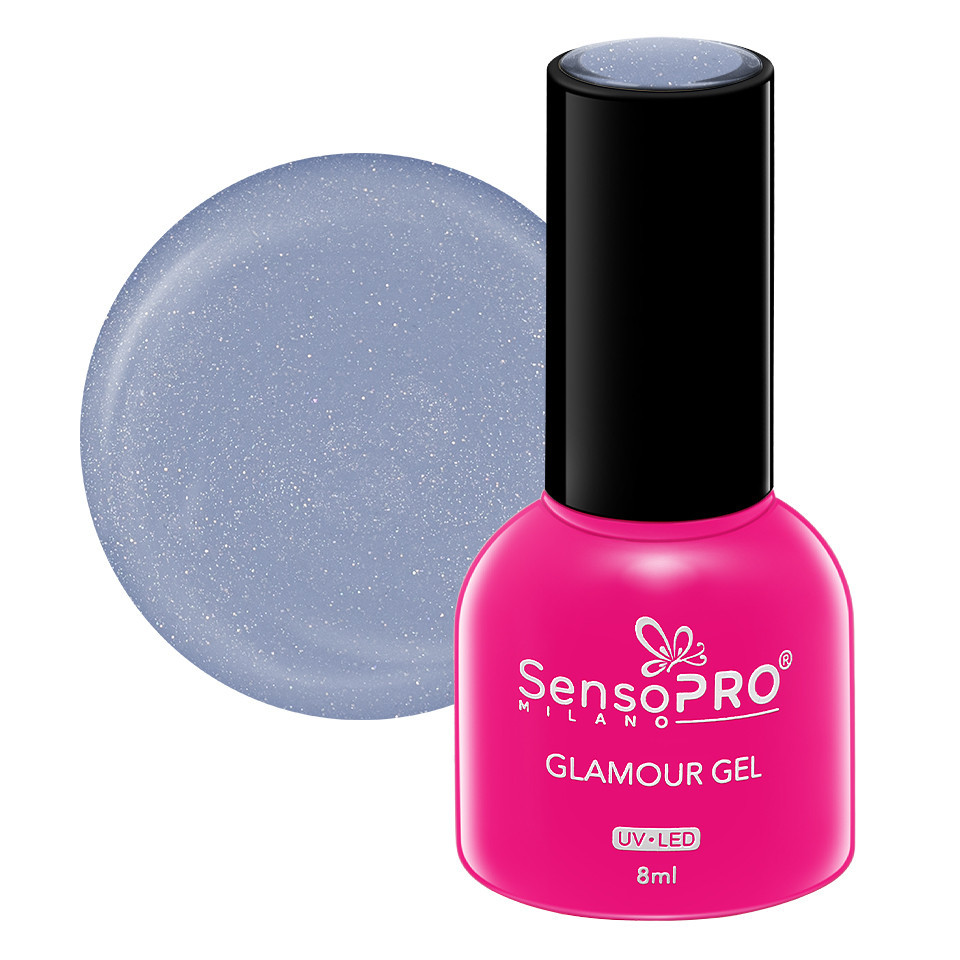 Oja Semipermanenta Glamour Gel SensoPRO Milano 8ml, Moonlight Princess #71