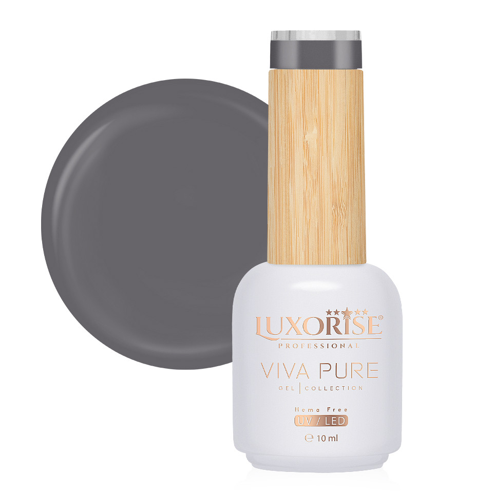 Oja Semipermanenta Hema Free Viva Pure LUXORISE - Graphite Mist 10ml