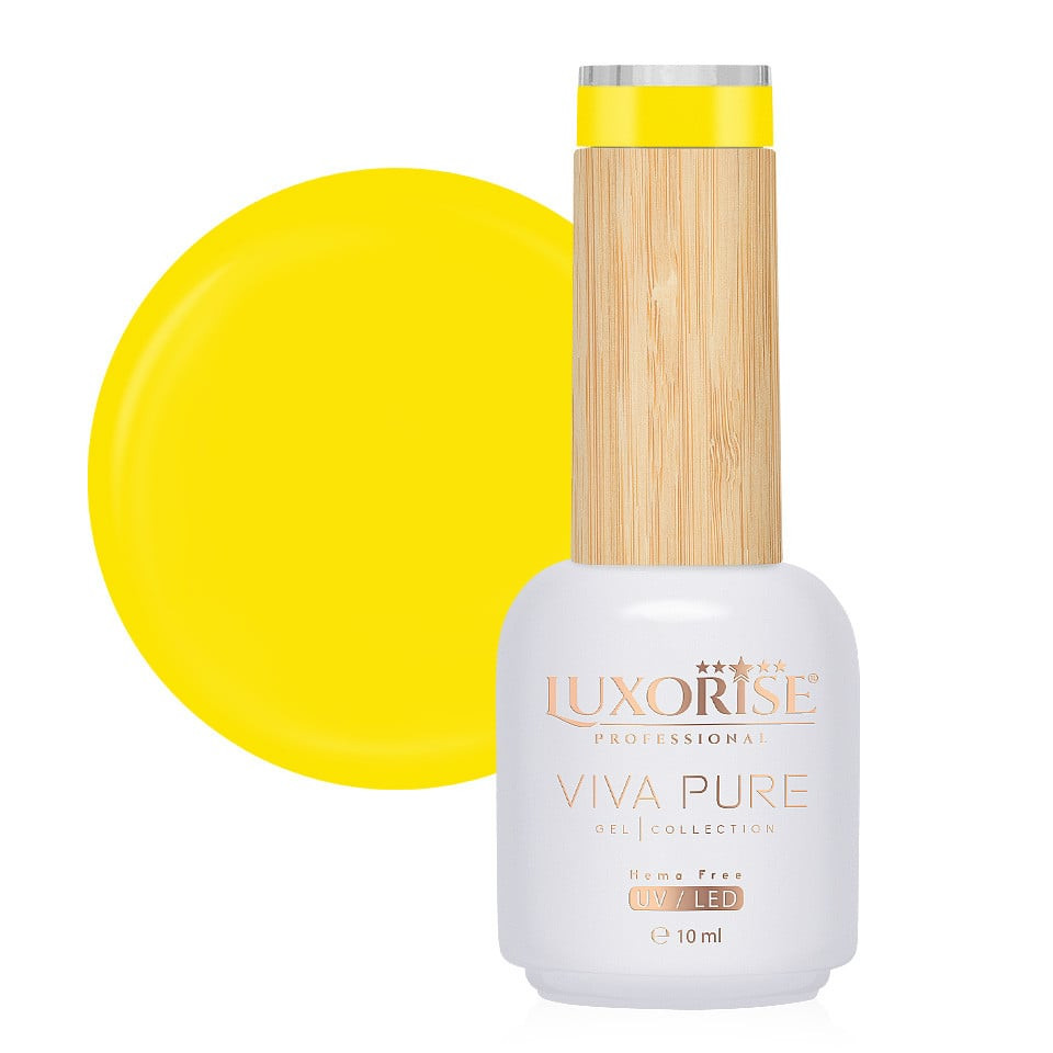 Oja Semipermanenta Hema Free Viva Pure LUXORISE - Lemon Twist 10ml