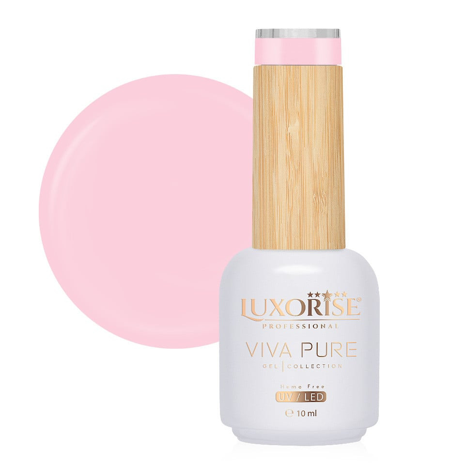 Oja Semipermanenta Hema Free Viva Pure LUXORISE - Peach Sorbet 10ml