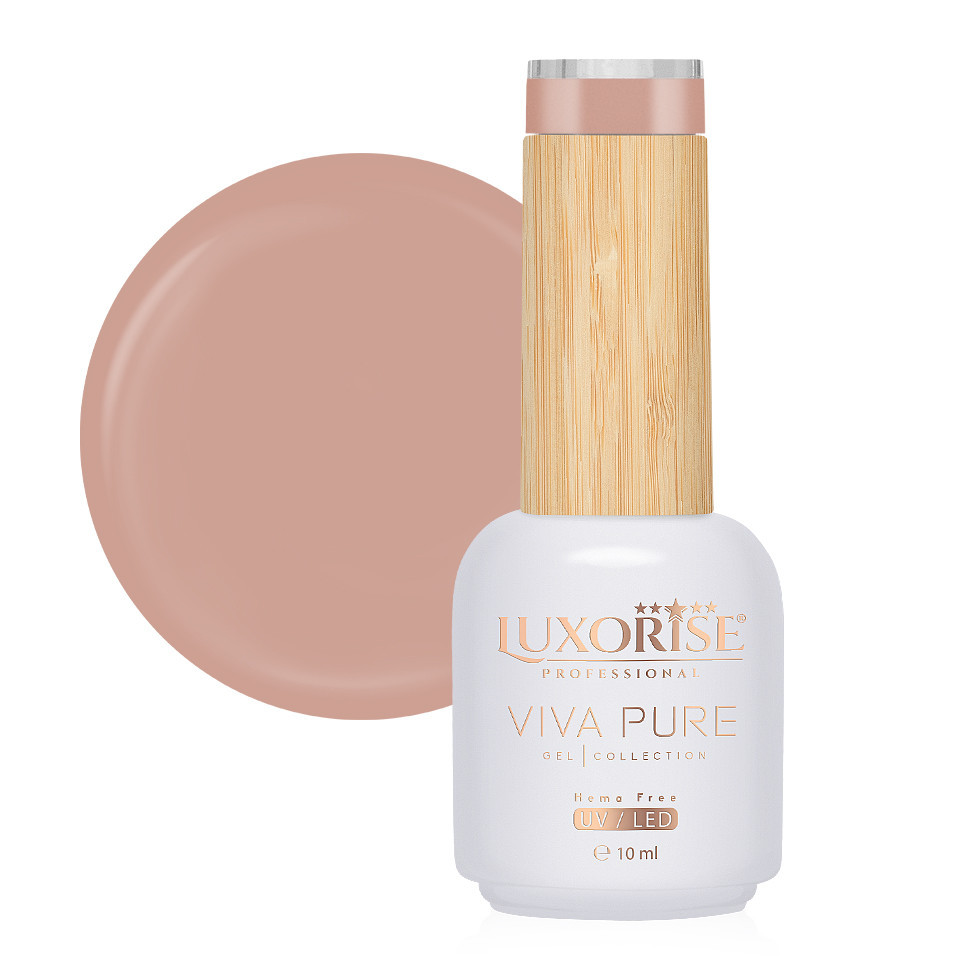 Oja Semipermanenta Hema Free Viva Pure LUXORISE - Simply Roast 10ml