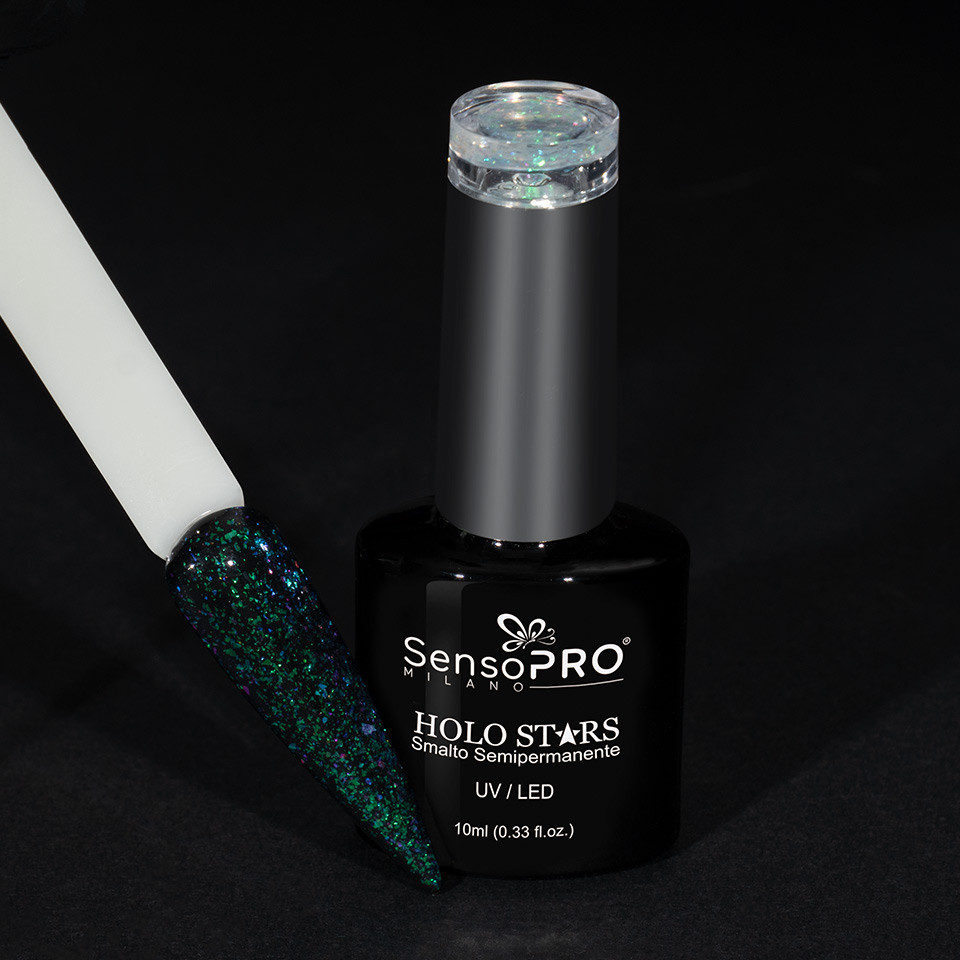 Oja Semipermanenta Holo Stars SensoPRO Milano 10ml, Astral Shine #09 - 2 | YEO