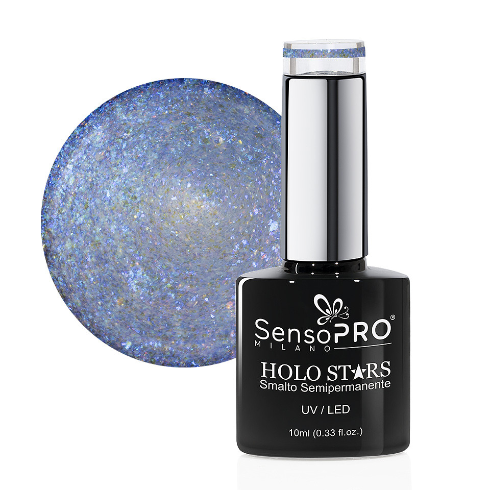 Oja Semipermanenta Holo Stars SensoPRO Milano 10ml, Heart Sphere #06