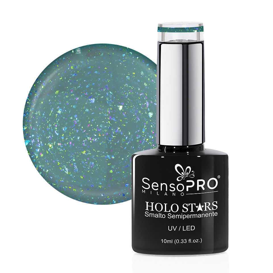 Oja Semipermanenta Holo Stars SensoPRO Milano 10ml, Space Mermaid #24