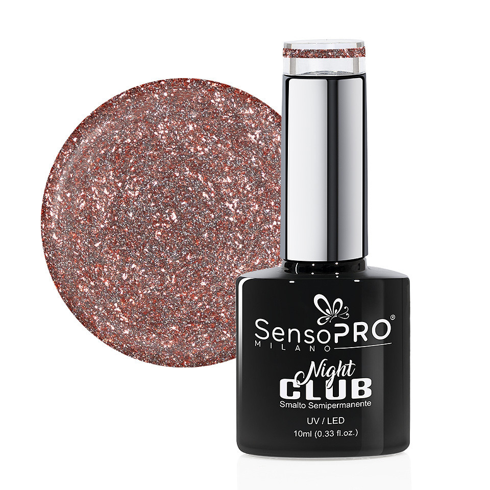 Oja Semipermanenta Night Club SensoPRO Milano 10ml, Touch the Vibe #02