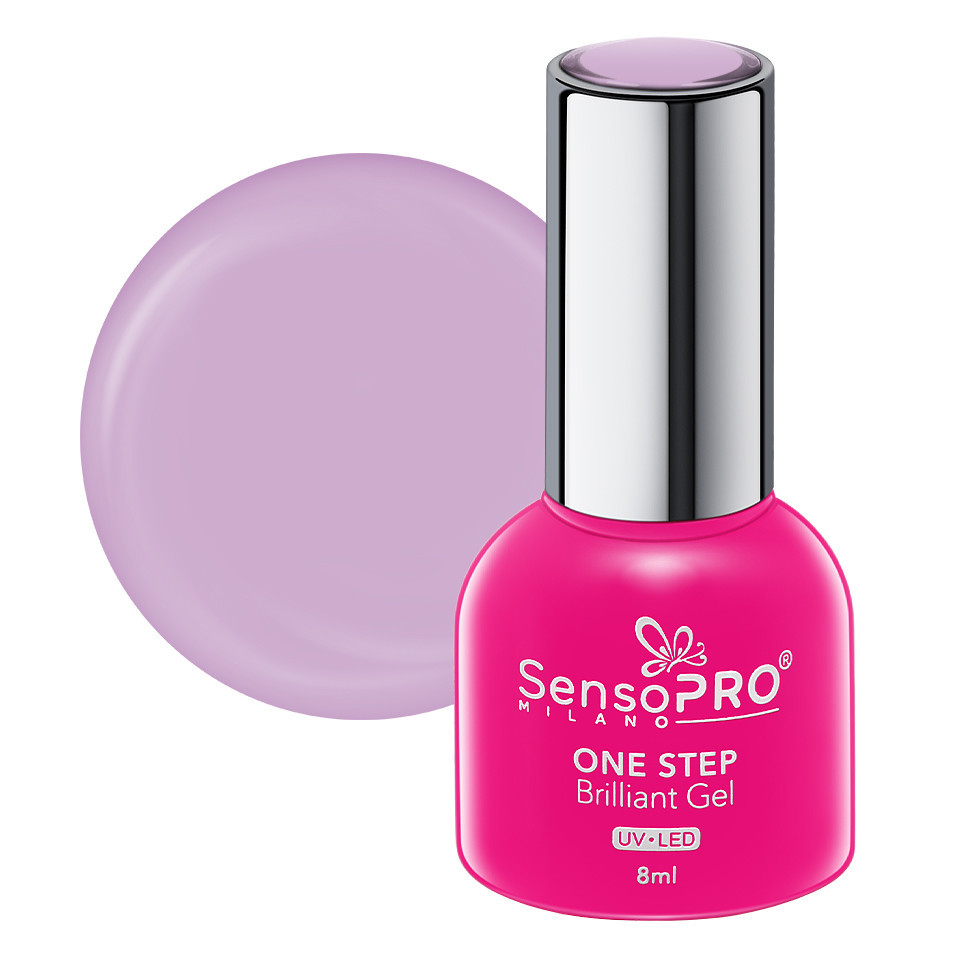 Oja Semipermanenta One Step Brilliant Gel SensoPRO Milano 8ml, Orchid Dream #65