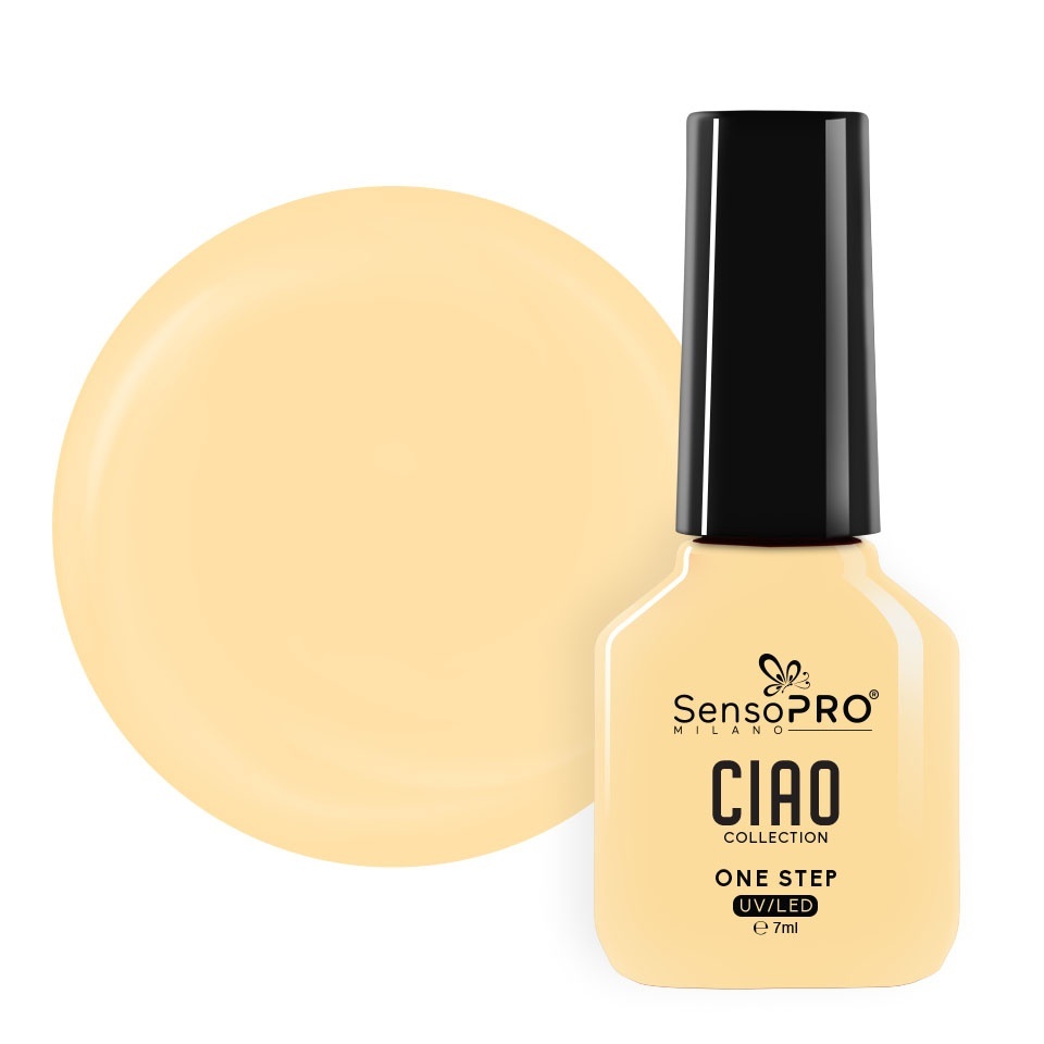 Oja Semipermanenta One Step SensoPRO Milano, CIAO Collection - Lemon Fizz 7ml