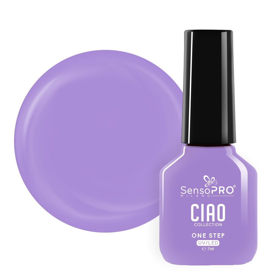 Oja Semipermanenta One Step SensoPRO Milano, CIAO Collection - Mystic Lavender 7ml