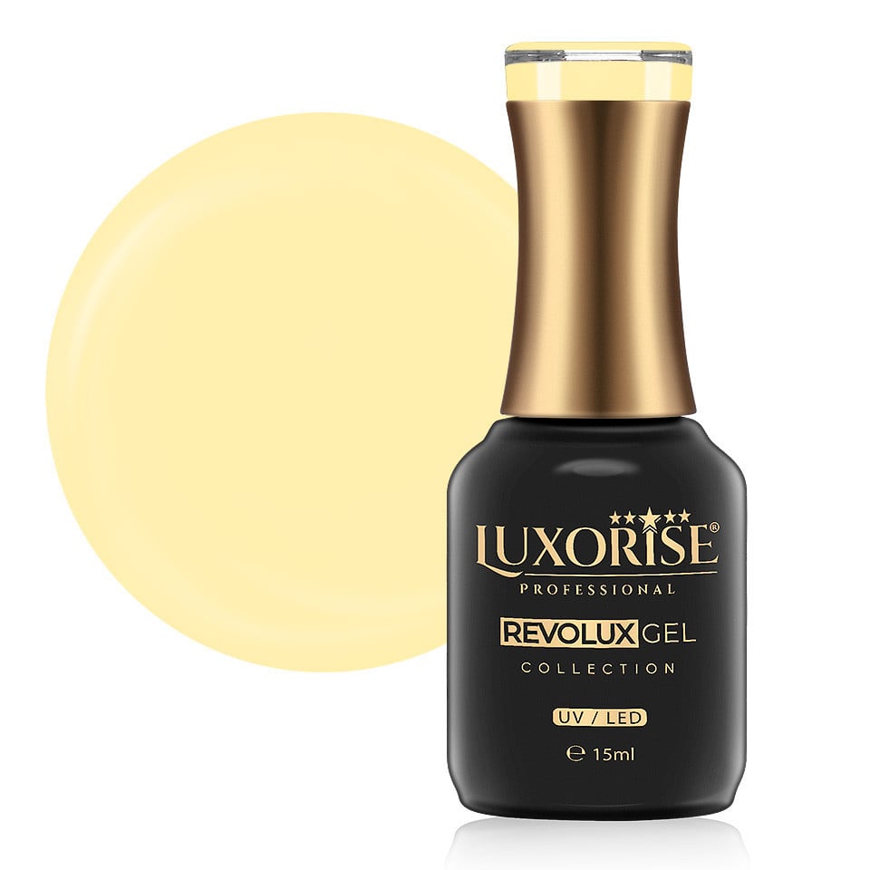 Oja Semipermanenta Revolux LUXORISE, Pastel Honey 15ml