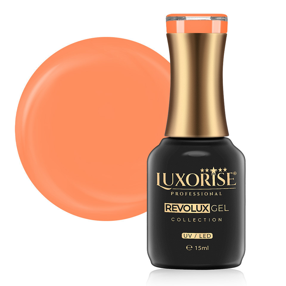 Oja Semipermanenta Revolux LUXORISE, Peach Tea 15ml