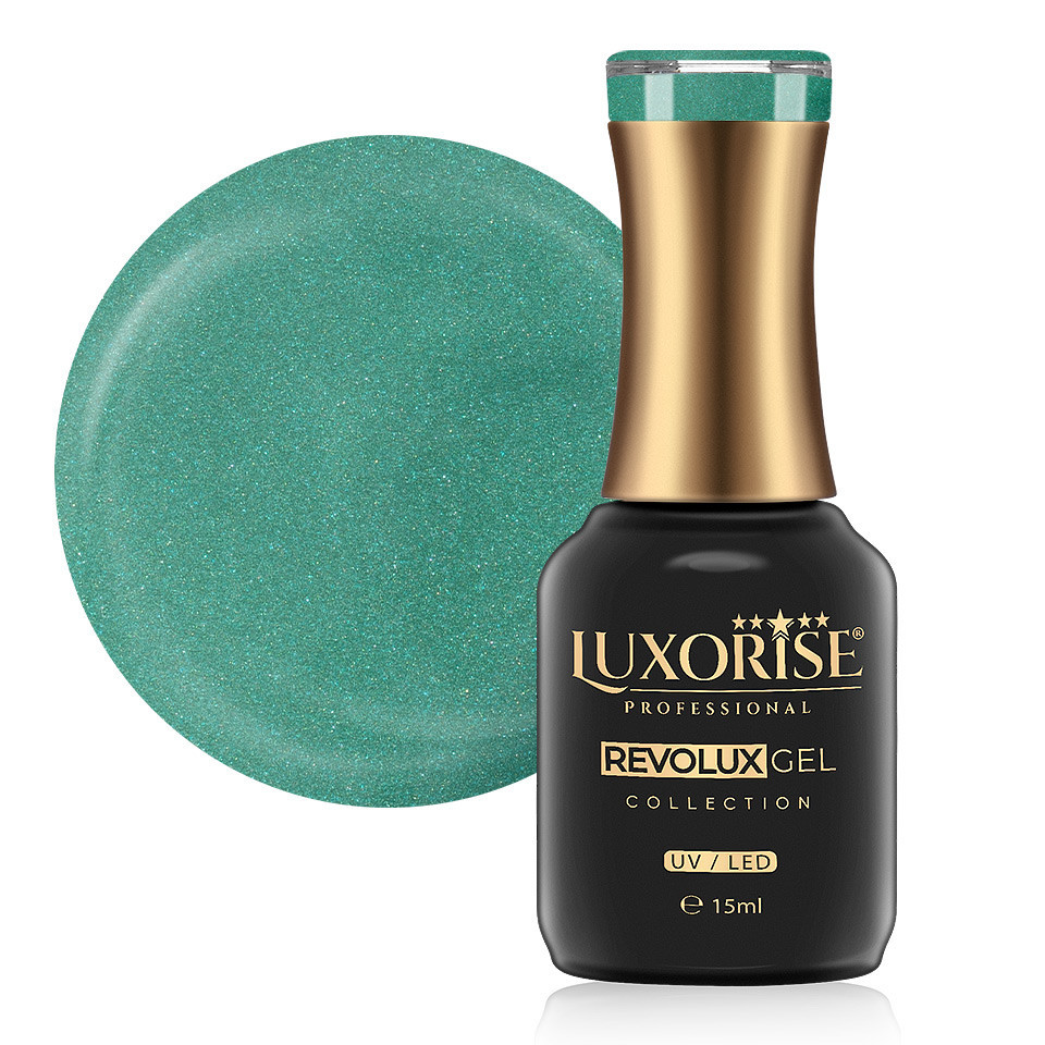 Oja Semipermanenta Revolux LUXORISE, Rare Teal 15ml