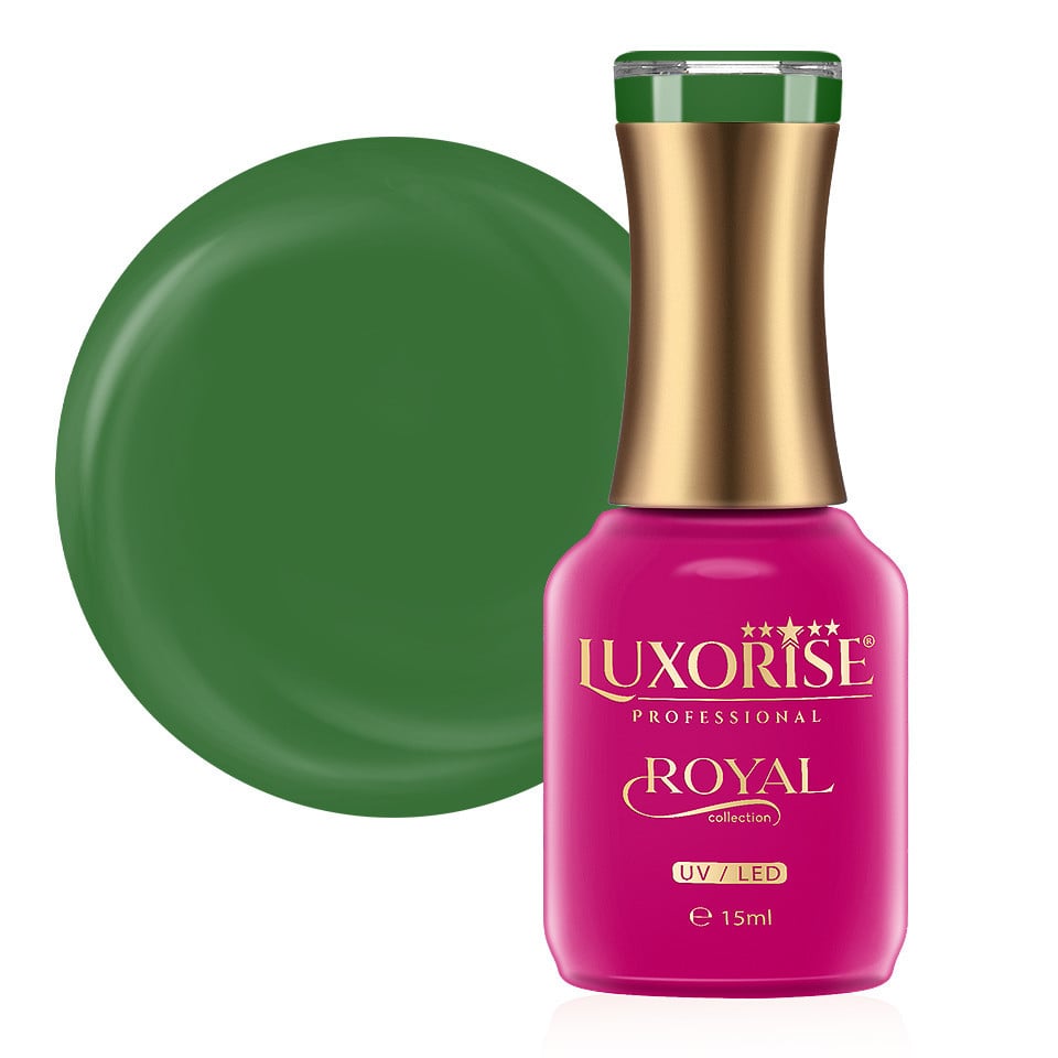 Oja Semipermanenta Royal Collection LUXORISE, Royal Green 15ml