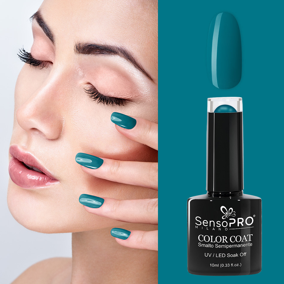 Oja Semipermanenta SensoPRO Milano 10ml - 140 Dreamy Turquoise - 3 | YEO