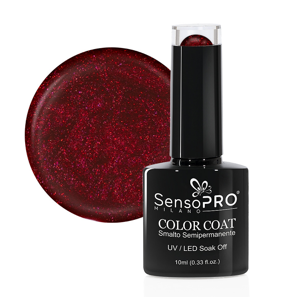 Oja Semipermanenta SensoPRO Milano 10ml - 210 Flawless Ruby