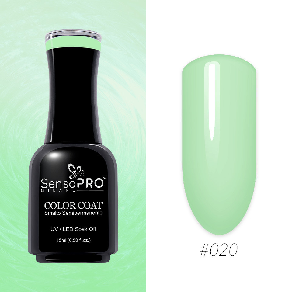 Oja Semipermanenta SensoPRO Milano 15ml, Mint my Day #020 - 1 | YEO