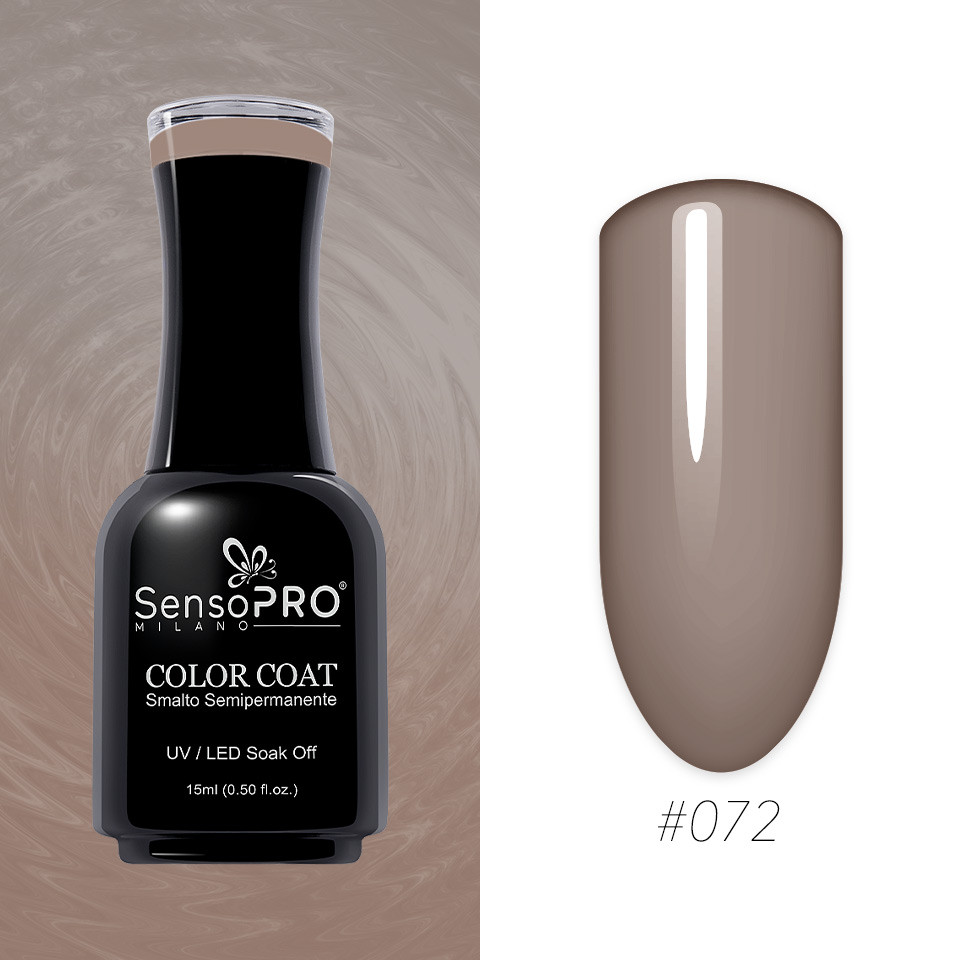 Oja Semipermanenta SensoPRO Milano 15ml, Sunday Chocolate #072 - 1 | YEO