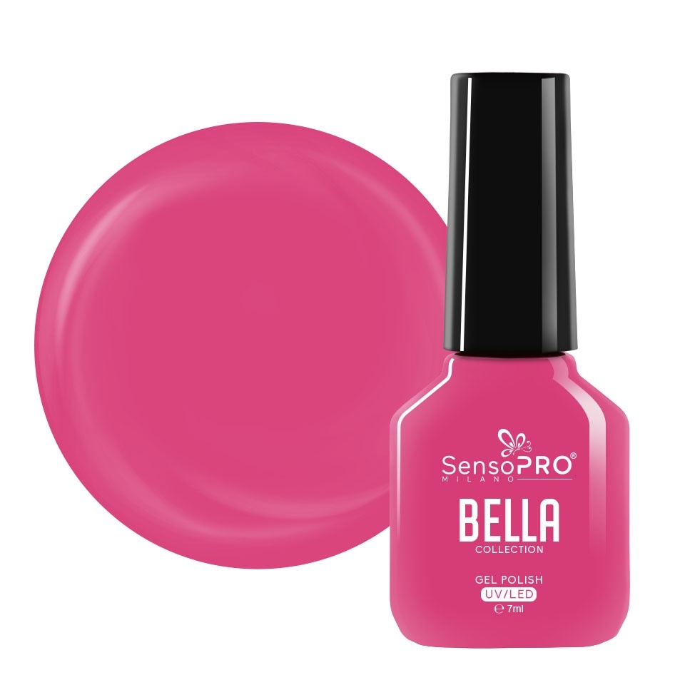 Oja Semipermanenta SensoPRO Milano, BELLA Collection - Romance Crimson, 7ml