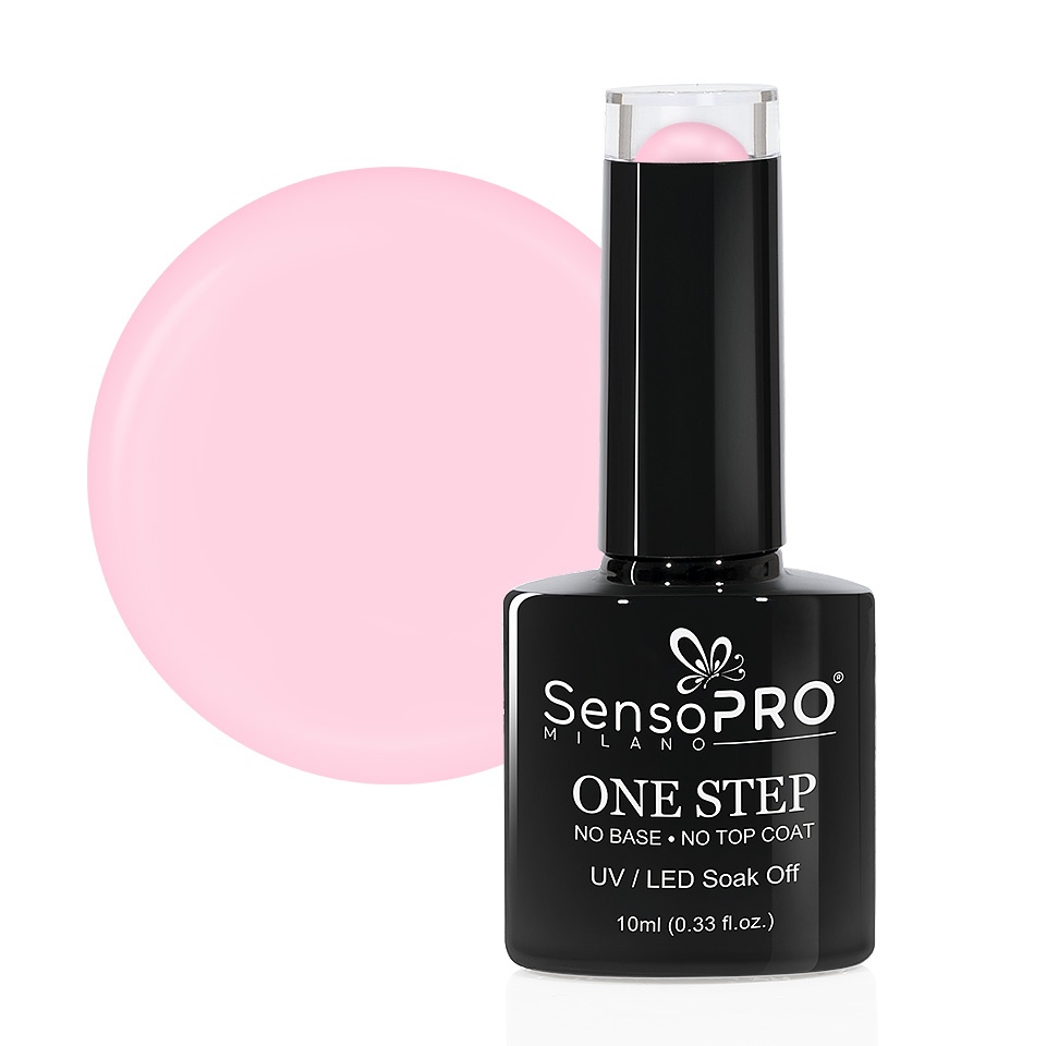 Oja Semipermanenta SensoPRO Milano One Step 10ml, Milky Pink #077