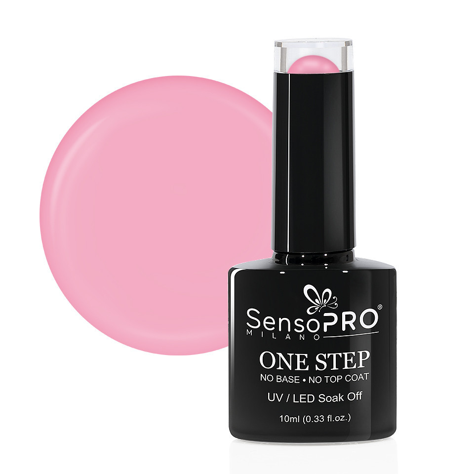 Oja Semipermanenta SensoPRO Milano One Step 10ml, Pink Rose #053