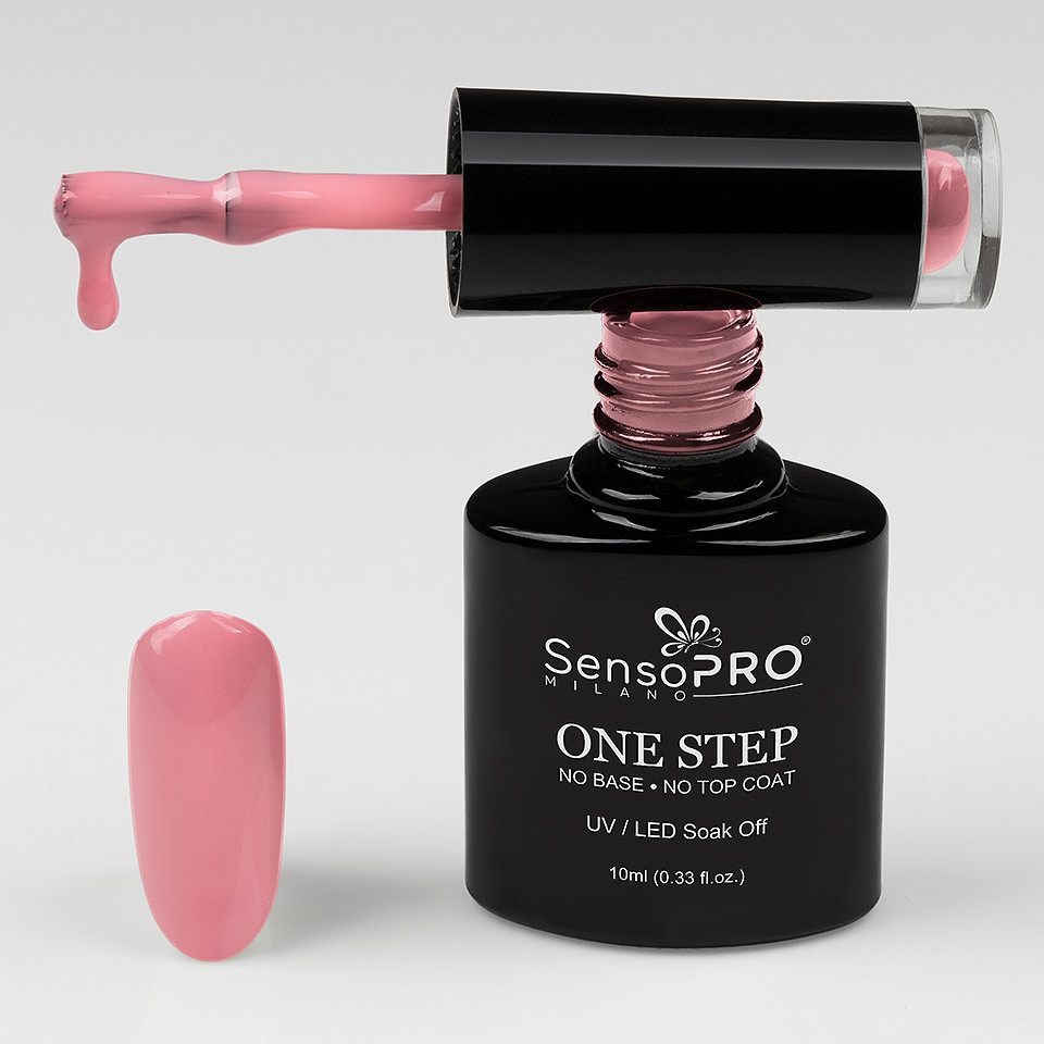 Oja Semipermanenta SensoPRO Milano One Step 10ml, Pink Rose #053 - 1 | YEO