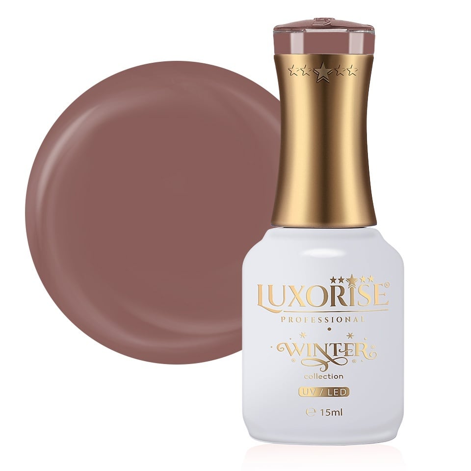 Oja Semipermanenta Winter Collection LUXORISE, Tasty Gingerbread 15ml