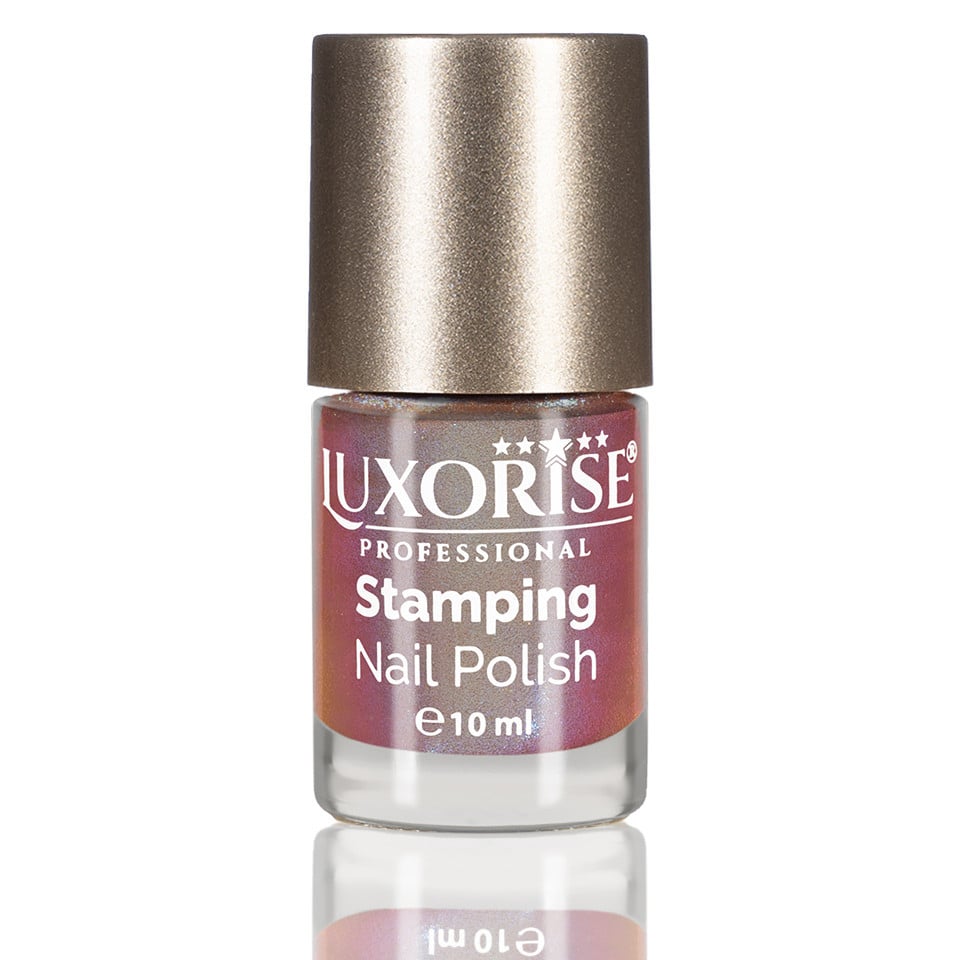 Oja Stampila Unghii LUXORISE, Disco - Ruby Glow #04 - 2 | YEO