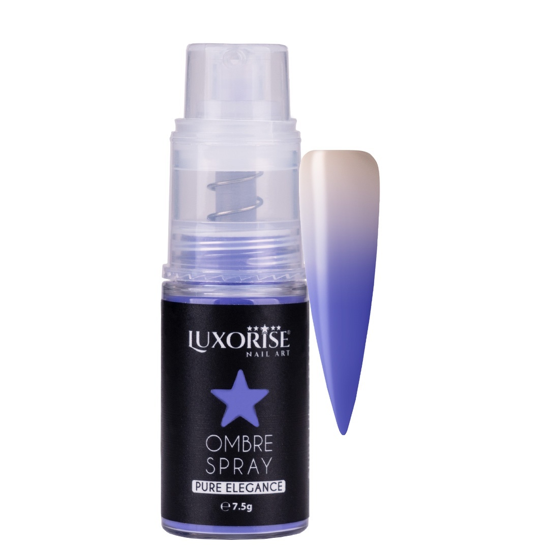 Ombre Spray Nail Art LUXORISE Pure Elegance - Dark Blue