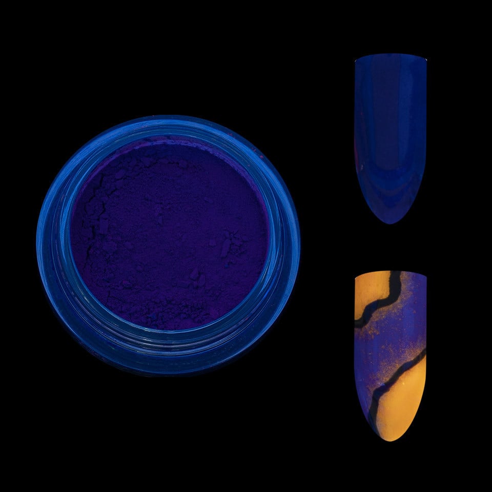 Pigment Unghii Neon LUXORISE, Violet - 1 | YEO