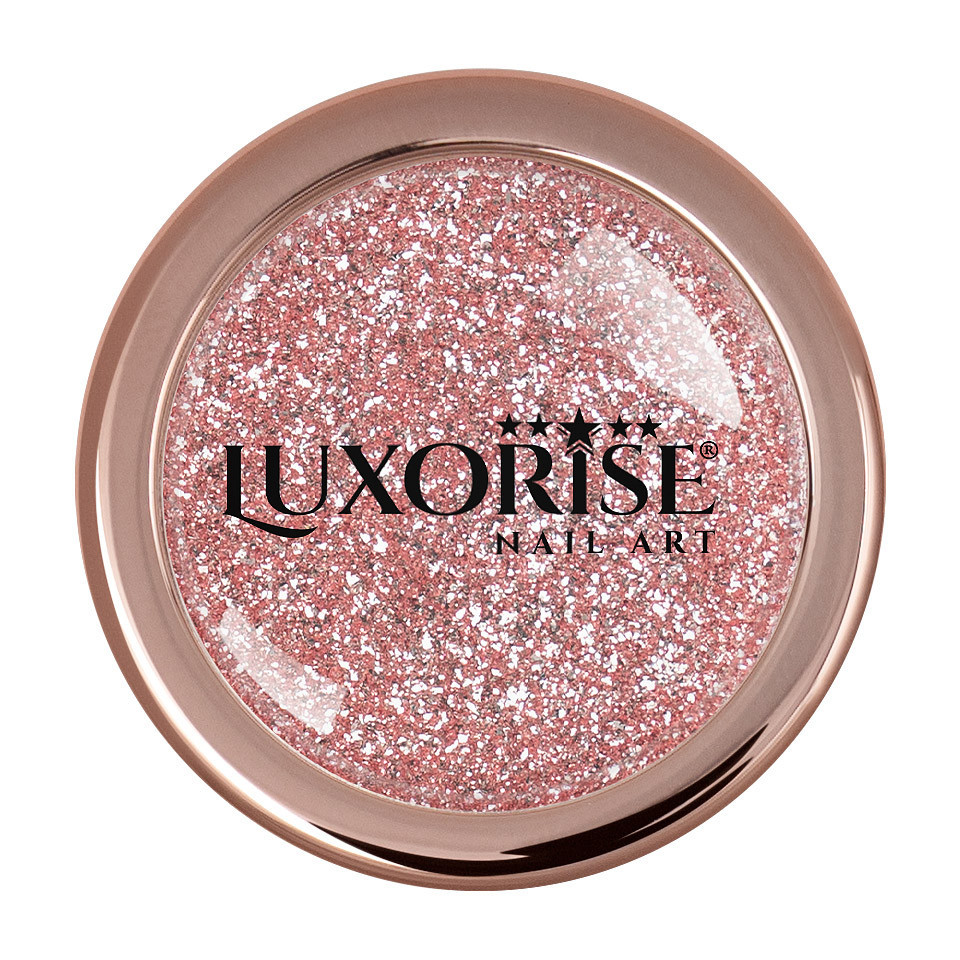 Pigment Unghii Platinum LUXORISE, Sparkle Bronze - 2 | YEO