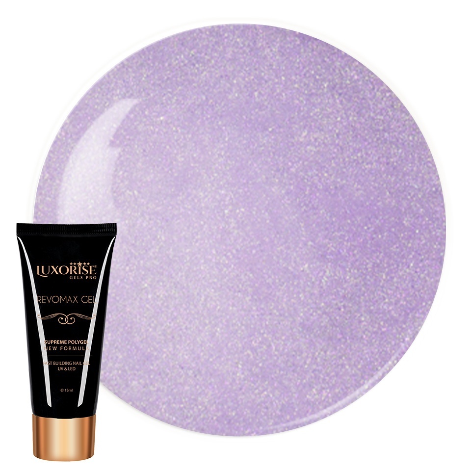 Polygel REVOMAX GEL LUXORISE Brilliant Orchid, 15ml