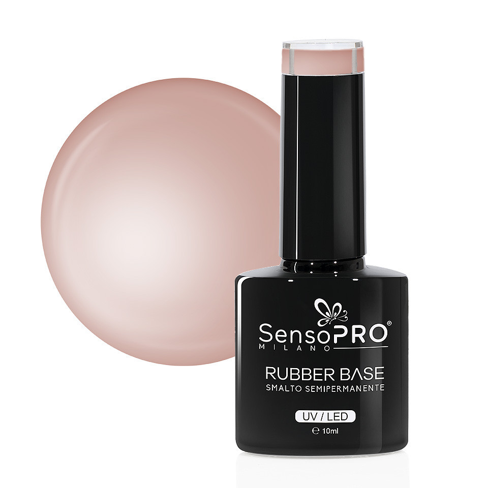 Rubber Base Gel SensoPRO Milano 10ml, #54 Elegant