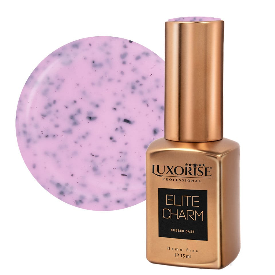 Rubber Base Hema Free LUXORISE ELITE CHARM - Graceful Dots 15ml