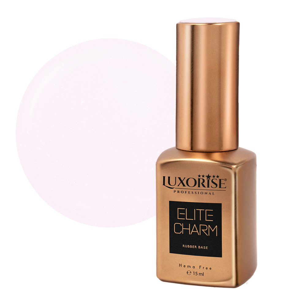 Rubber Base Hema Free LUXORISE ELITE CHARM - Rose Radiance 15ml