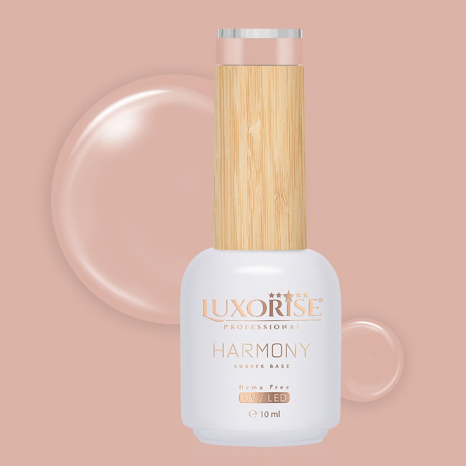 Rubber Base Hema Free LUXORISE Harmony - Almond Dream 10ml - 1 | YEO