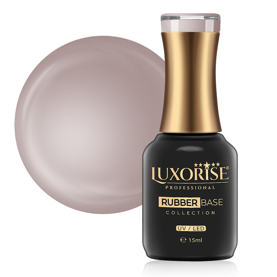 Rubber Base LUXORISE Crystal Collection - Velvet Mocha 15ml