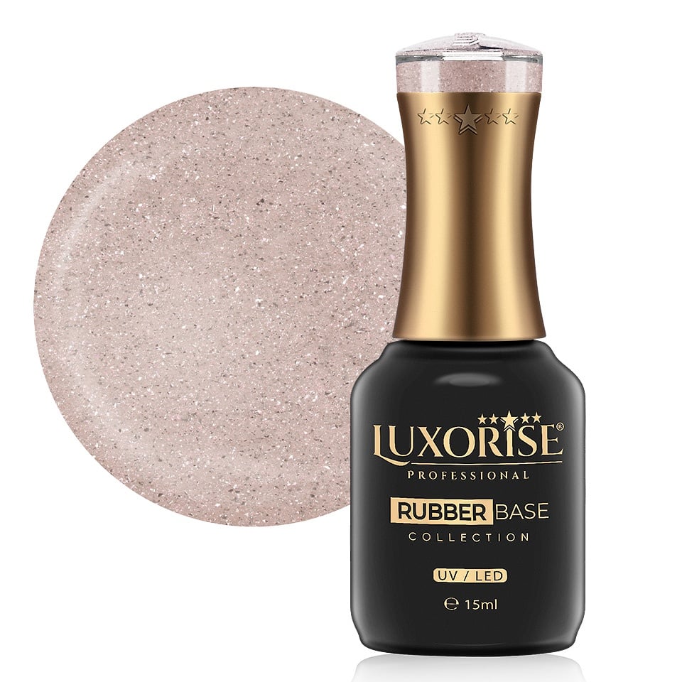 Rubber Base LUXORISE French Collection - Frosted Champagne 15ml