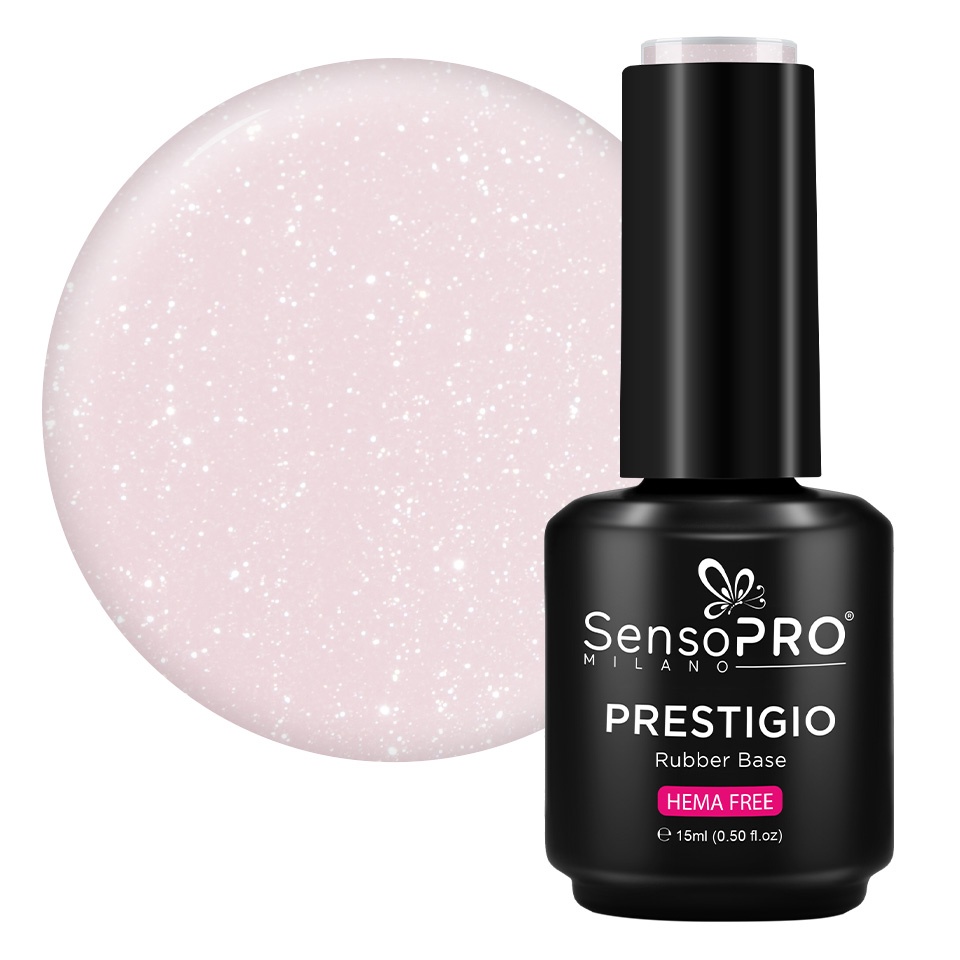 Rubber Base PRESTIGIO SensoPRO Milano - Candy Cloud 15ml