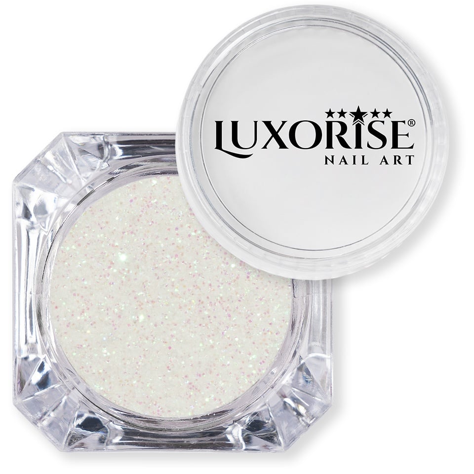 Sclipici Glitter Unghii Pulbere LUXORISE, Rose Brilliance - 1 | YEO