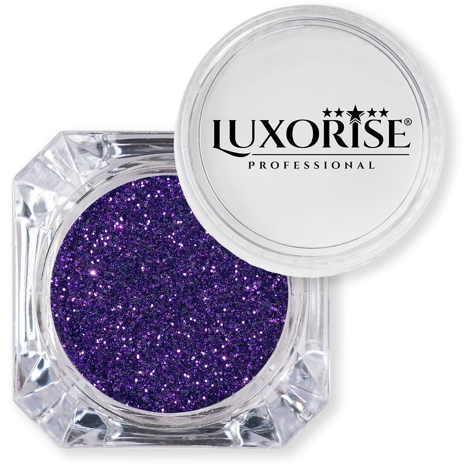 Sclipici Glitter Unghii Pulbere LUXORISE, Ultra Violet - 1 | YEO