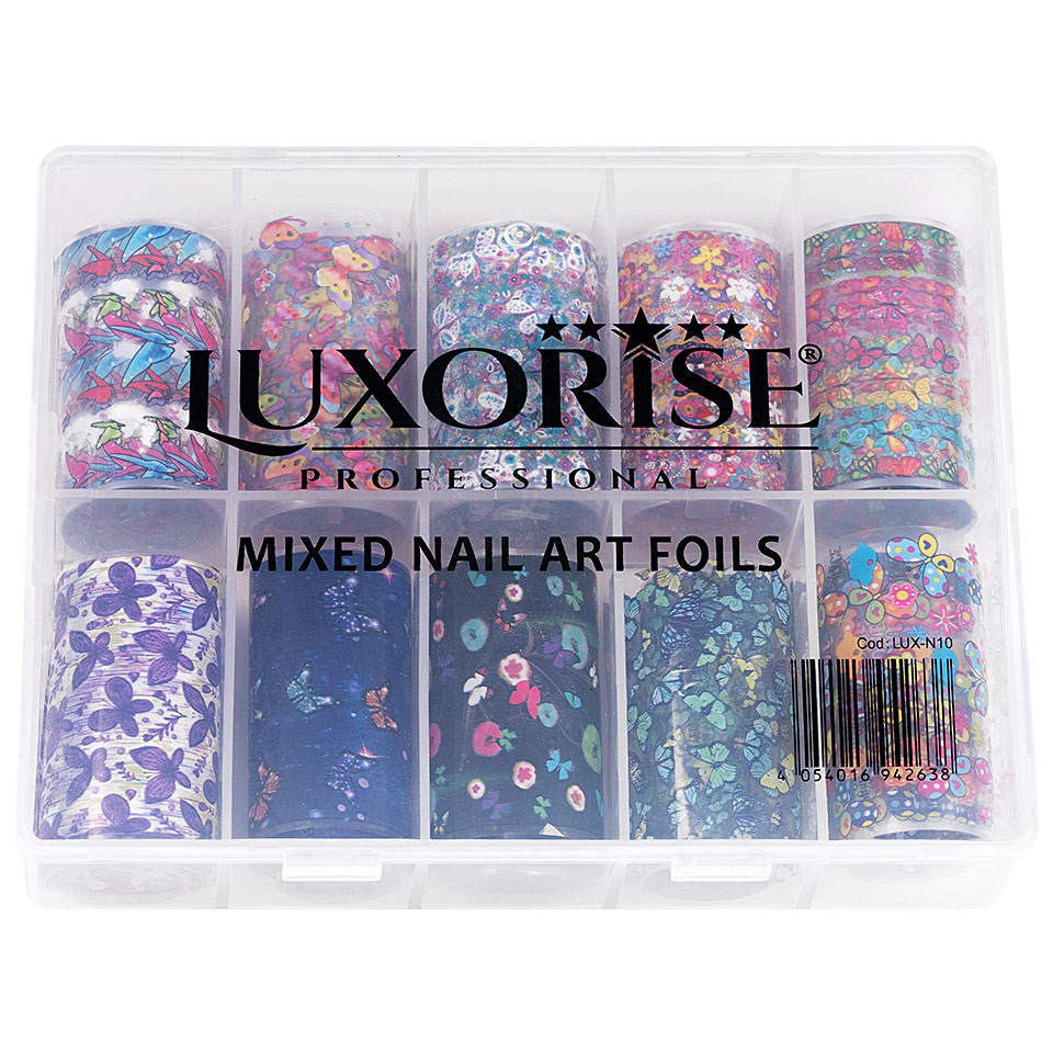 Set Folii Transfer LUXORISE #27 Butterfly, 10 buc - 4 | YEO