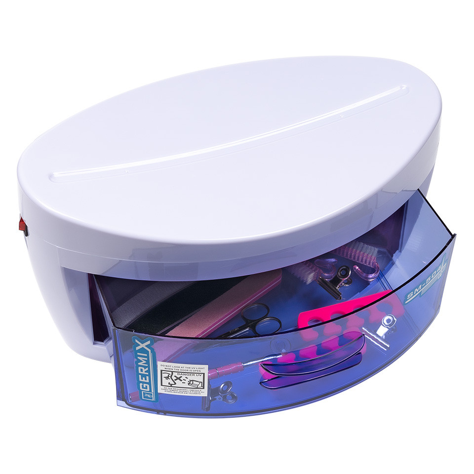 Sterilizator UV Germix cu un sertar pentru ustensile manichiura si coafor - 2 | YEO